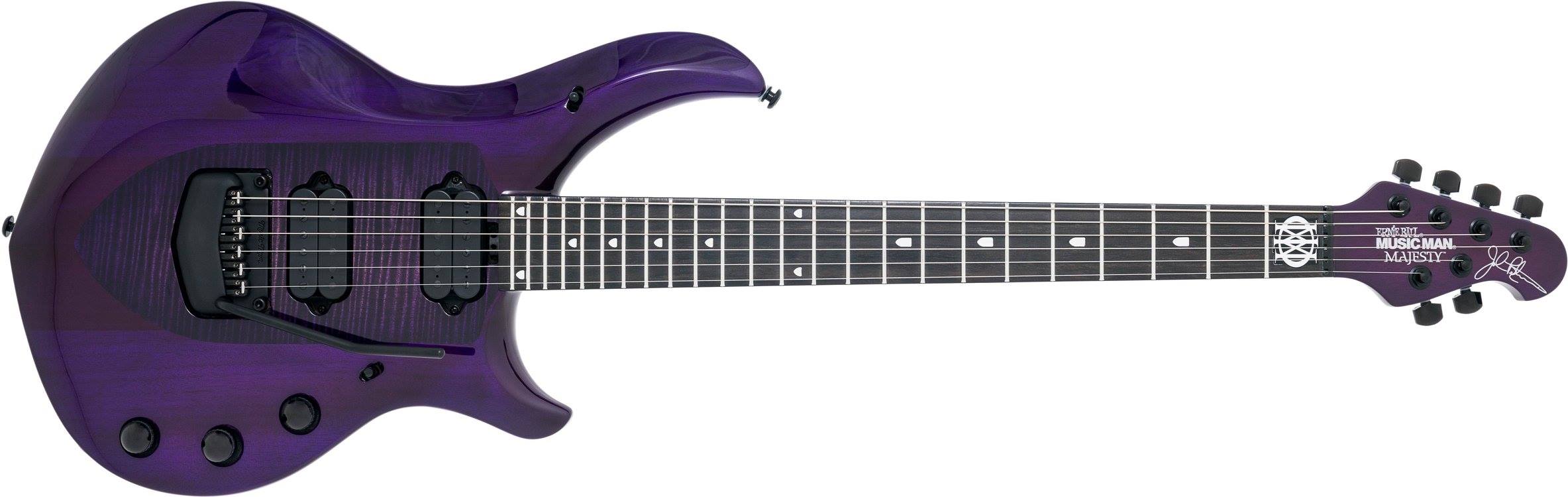 Musicman John Petrucci Majesty 6현 Model-Stealth Black (2019년산