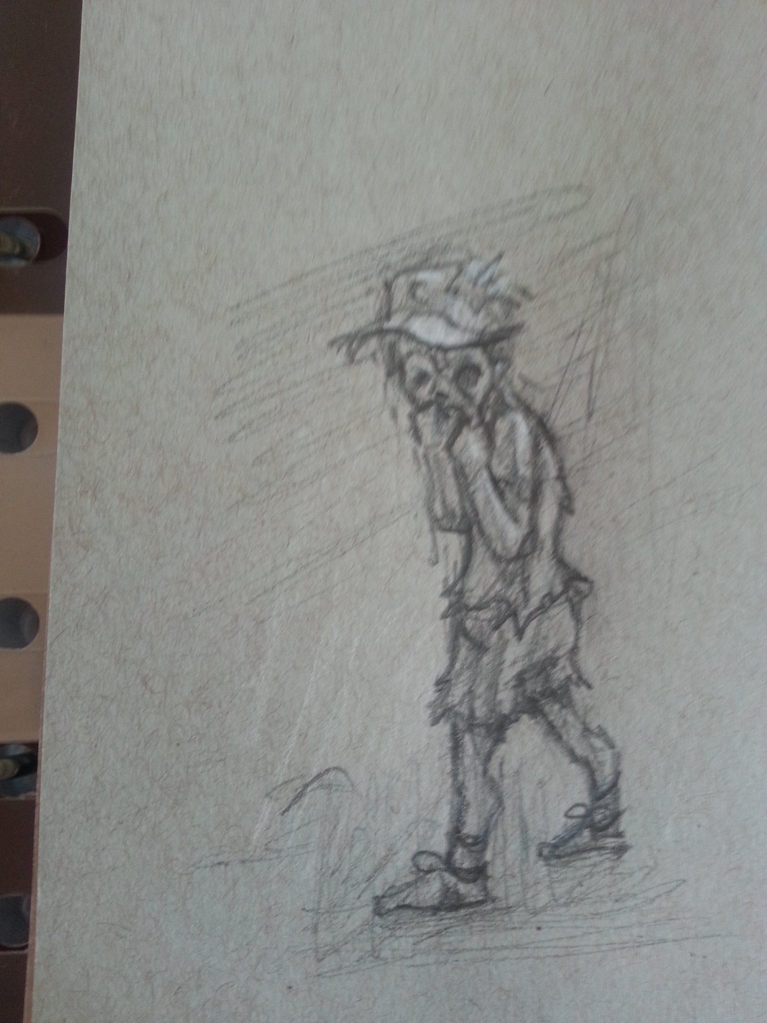 ZX Spectrum game box art sketches for Boris and the Buses