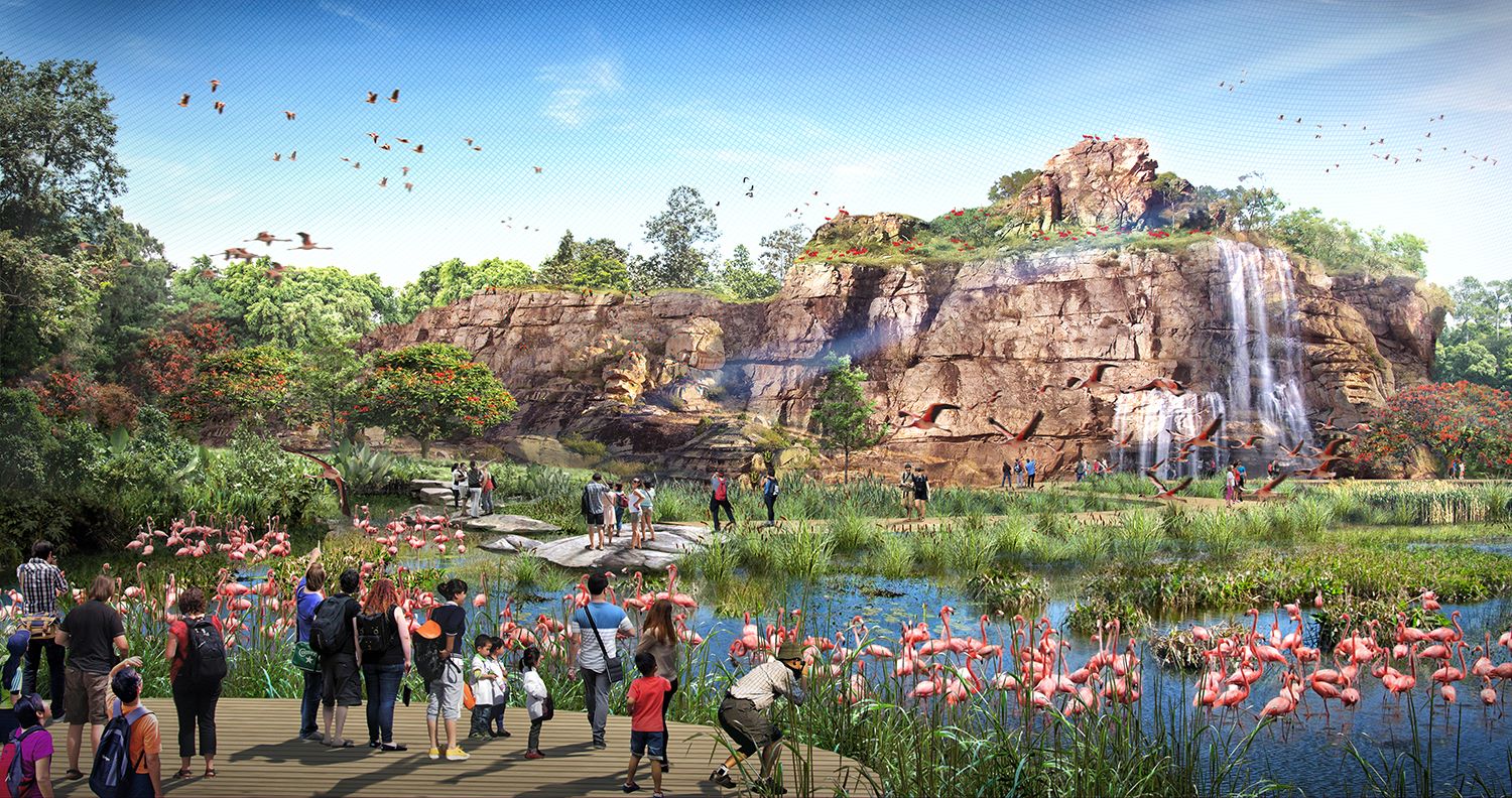 Visual Reference: Mandai Wildlife Reserve Bird Park Visitors Will Enjoy An Immersive