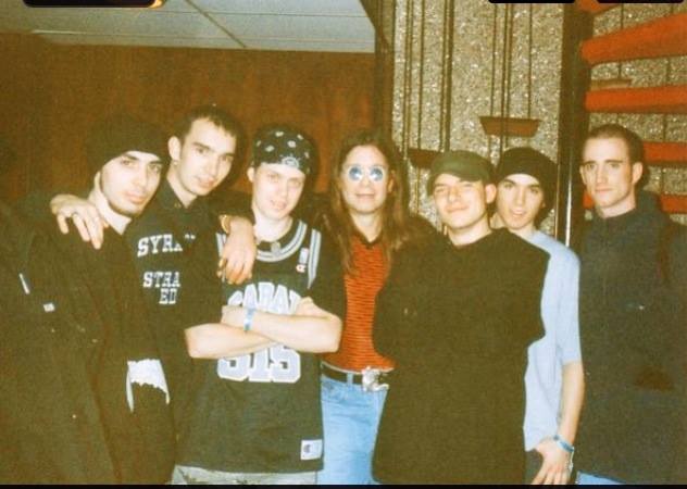 Earth - Us with Ozzy circa 1996.