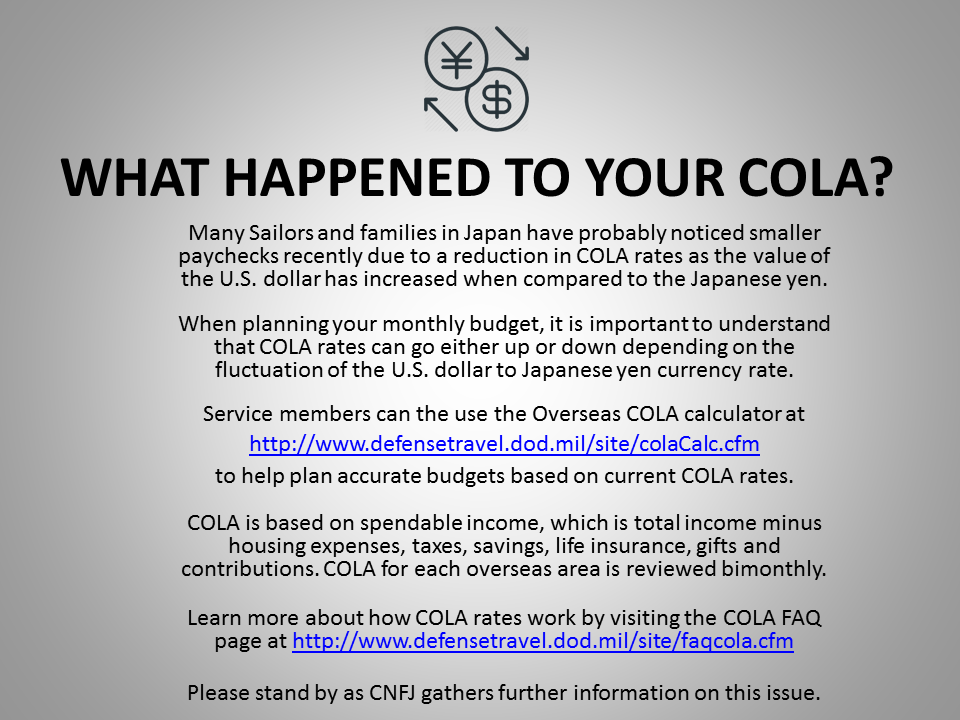 Sailors may have noticed... - Naval Air Facility Atsugi