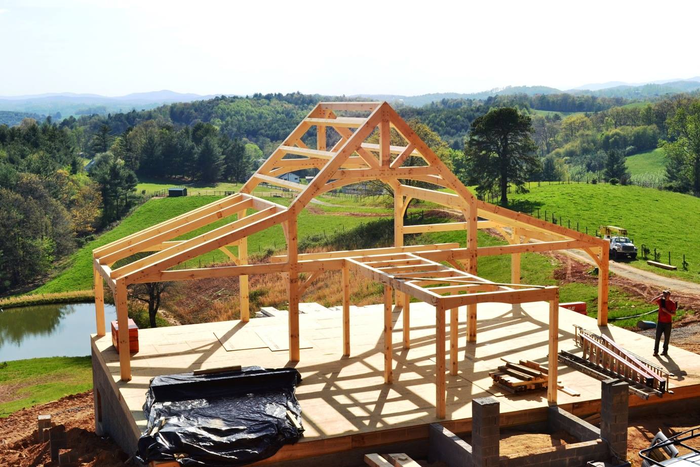 A beautiful day and a beautiful... - Streamline Timberframe | Facebook
