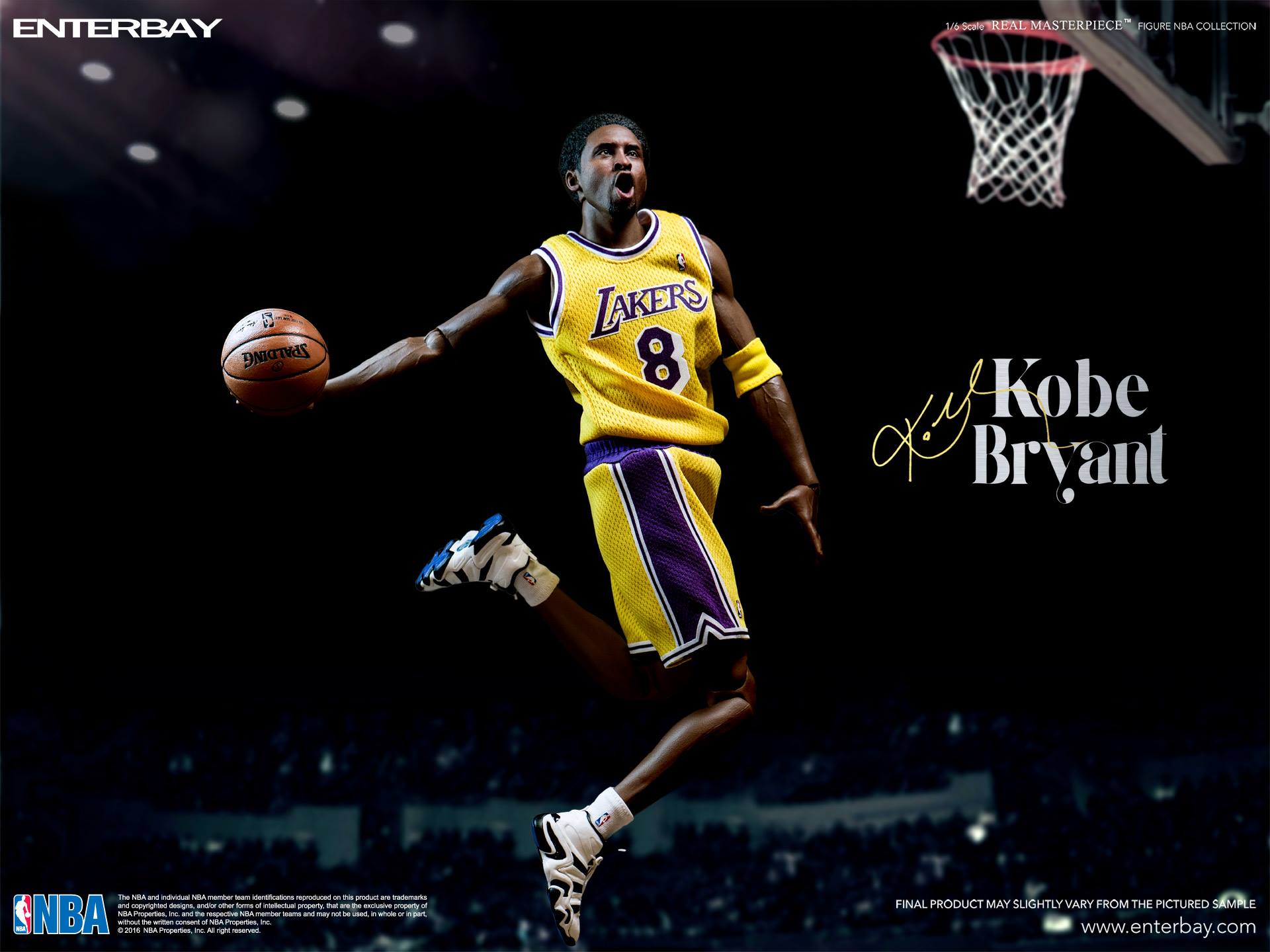 ENTERBAY コービー Kobe Bryant 1 6 アクションフィギュアAmazon ENTERBAY リアルマスターピース フィギュアNBAコレクション 1 6スケール コービー・ブライアント BLACK MAMBA 1978-2020 フィギュア・ドール 通販