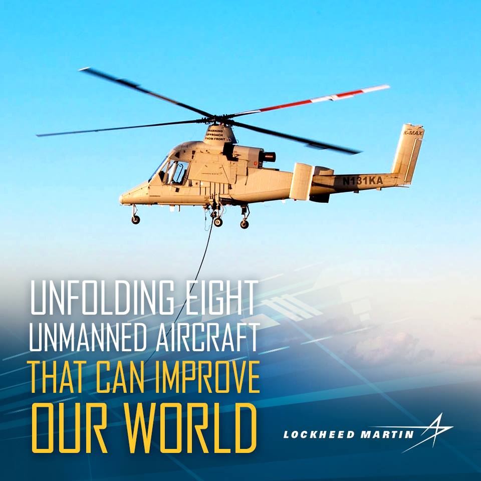 Lockheed Martin - A remote-controlled helicopter that fights fires. A 5 ...