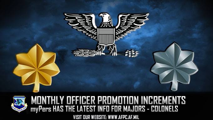 Air Force Personnel Center - Nov Officer Promotion Increments: Colonel ...