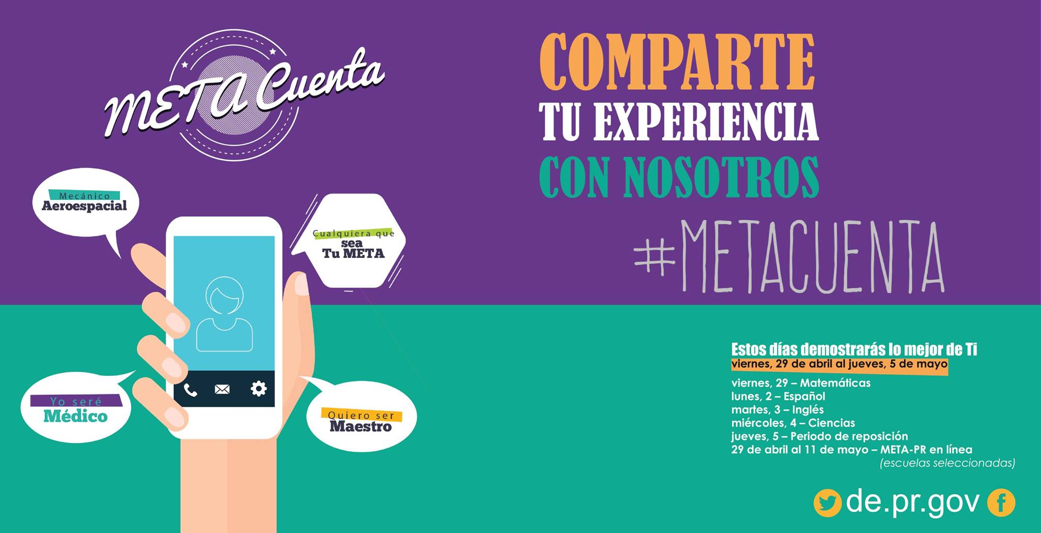 Departamento de Educación - Queremos conocer la experiencia de tu ...