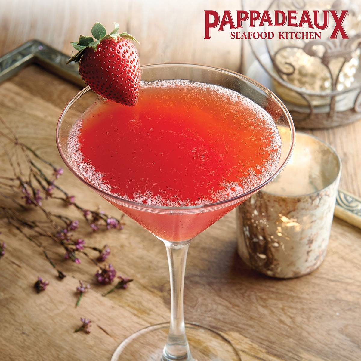 Pappadeaux - Calling all lovers! Our First Kiss cocktail was
