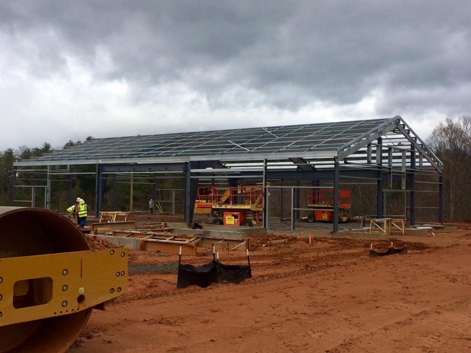 The beginning stages of a new... - SteelCo Buildings, Inc.