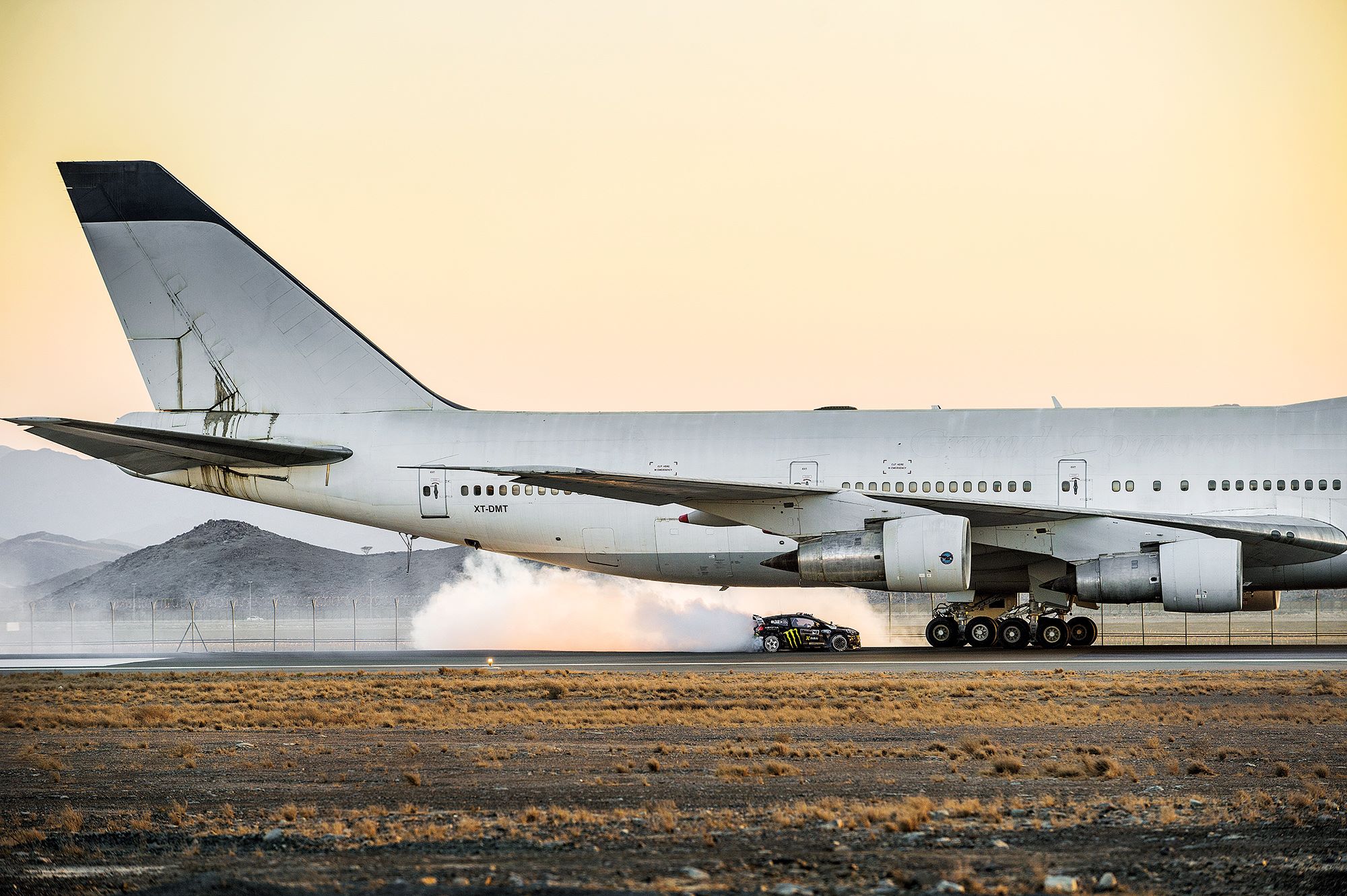 Ken - This photo really shows you how massive a 747 is in