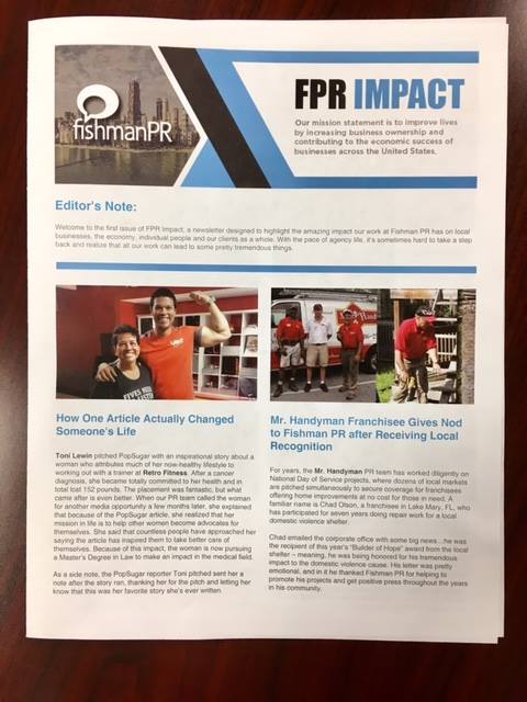 Extra! Extra! Read all about... - Fishman Public Relations | Facebook