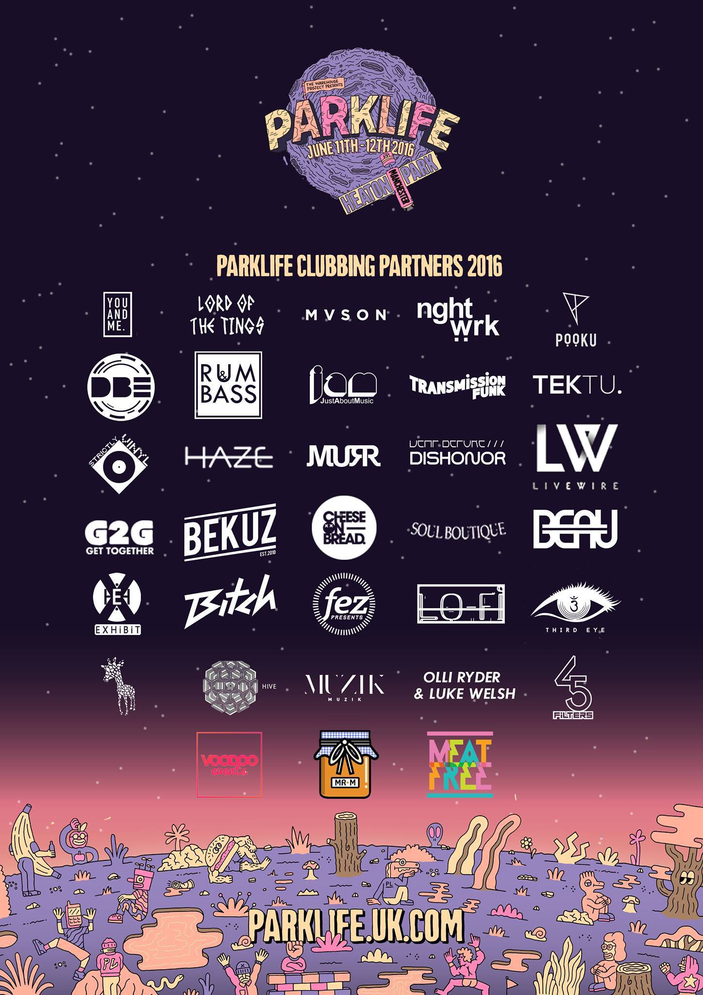 PARKLIFE FESTIVAL - Introducing the official clubbing partners for ...
