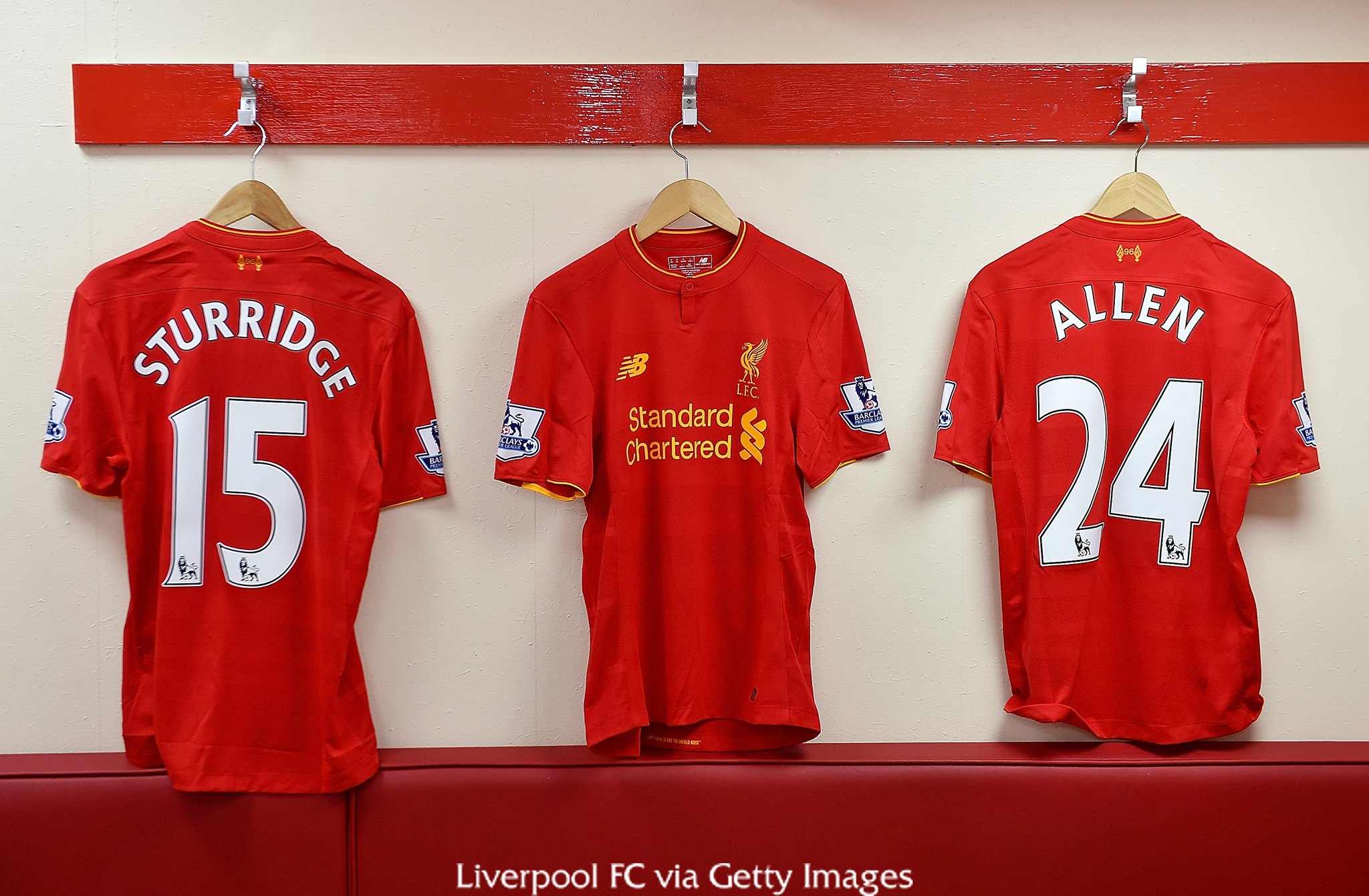 Liverpool FC - The Reds' new Home Kit is ready to be worn...