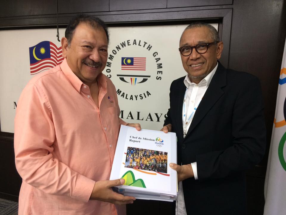 Olympic - Tan Sri Mohamed Al Amin Abdul Majid, Chef de Mission of ...