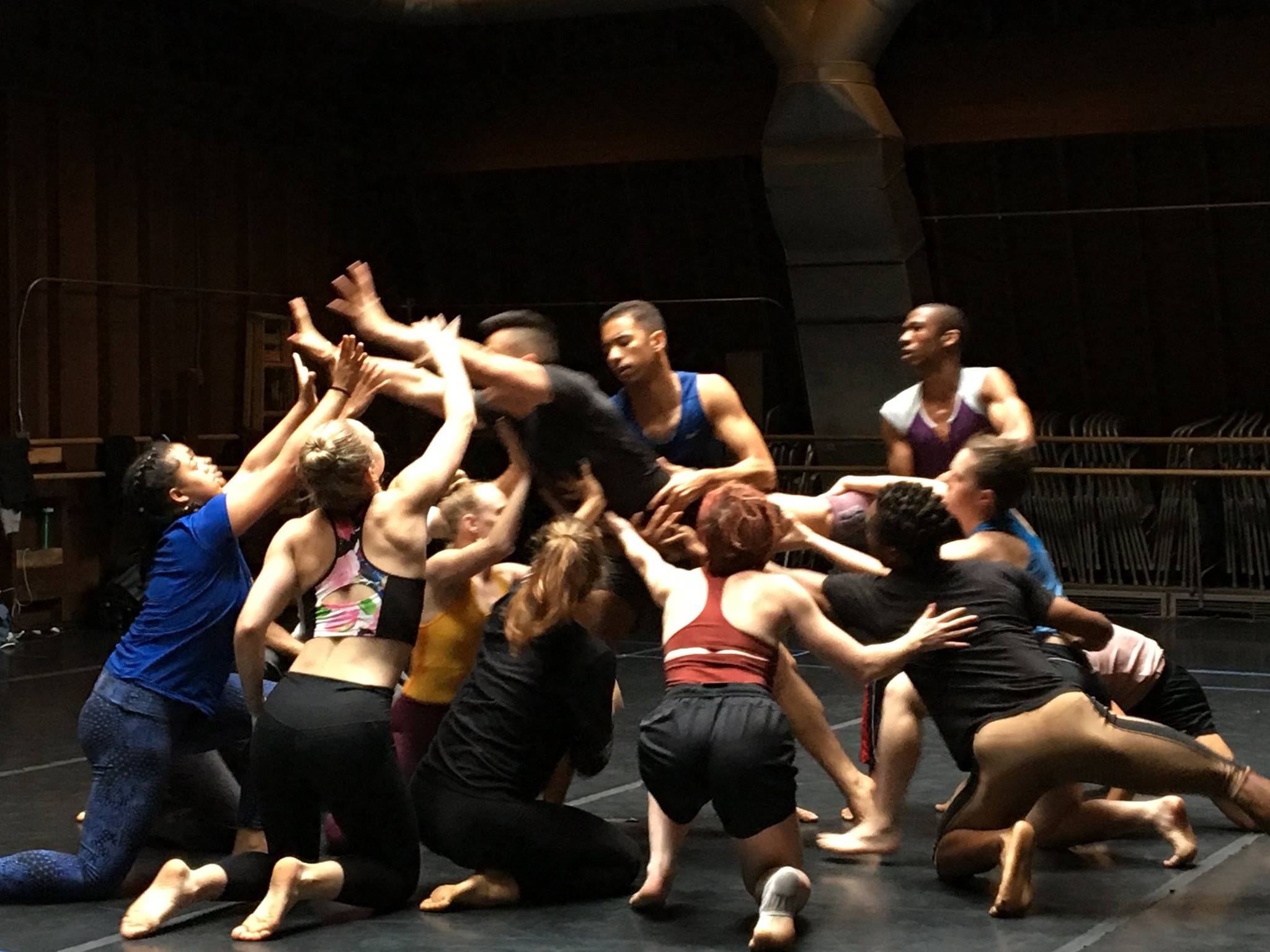 Spectrum - The company in rehearsal for (IM)PULSE, opening a week from ...