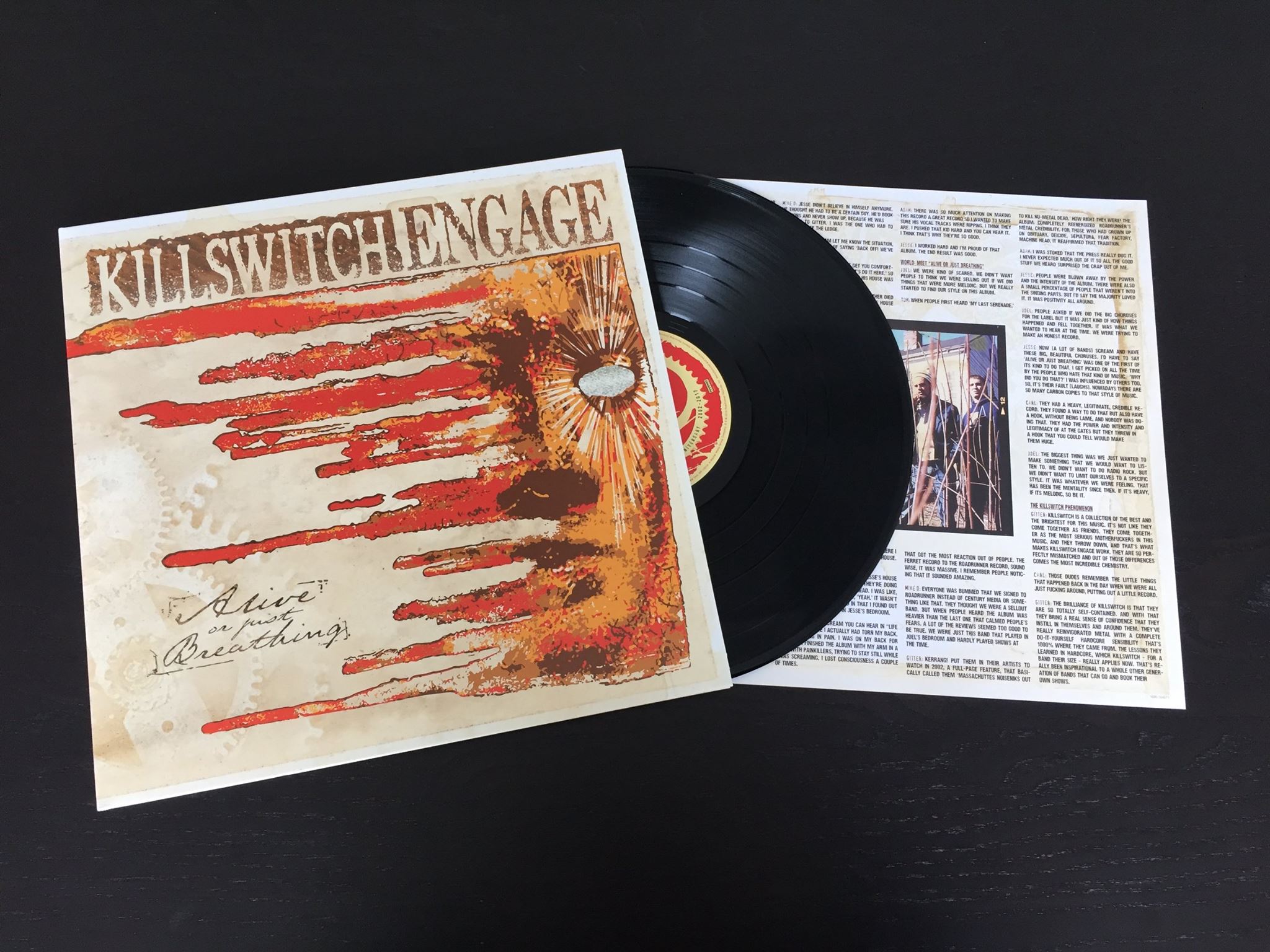 The 15th anniversary vinyl of 