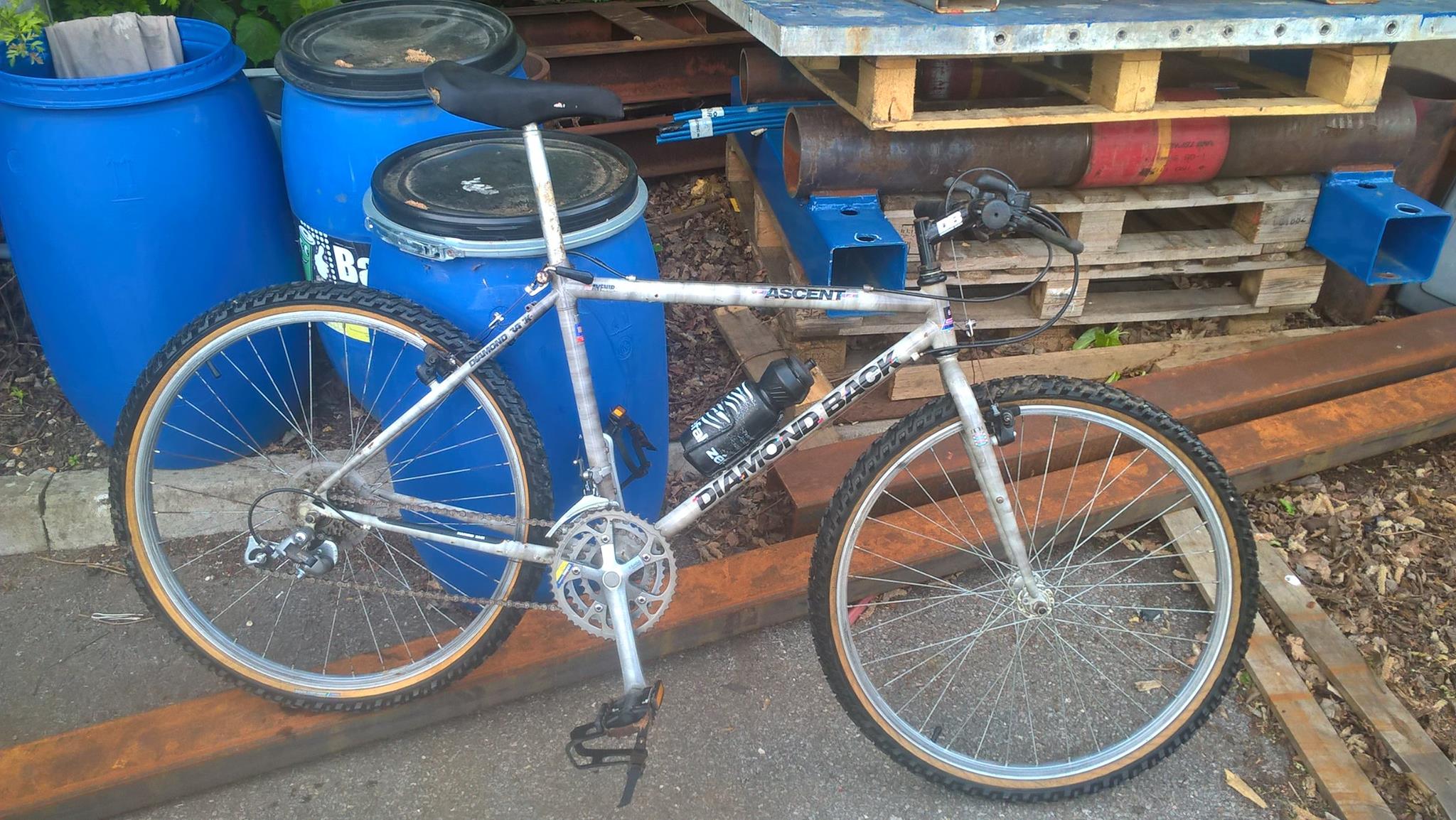 Vintage diamond back ascent bike found