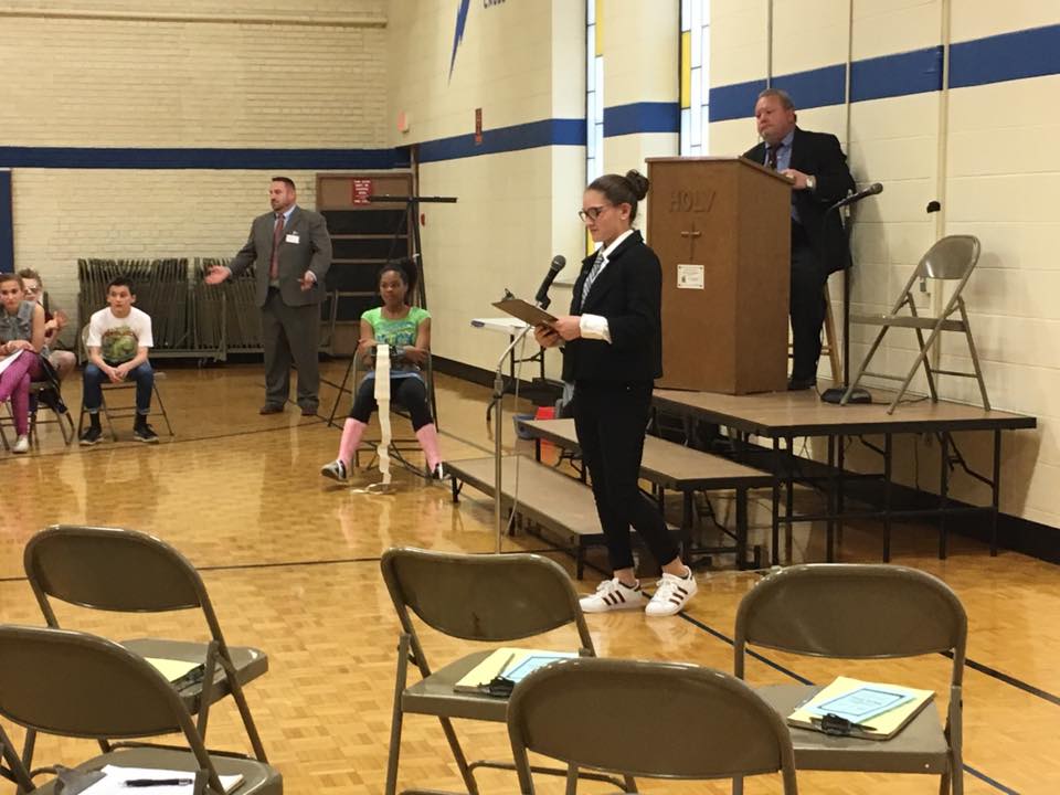 The Holy Cross 8th graders... - Holy Cross Catholic School | Facebook