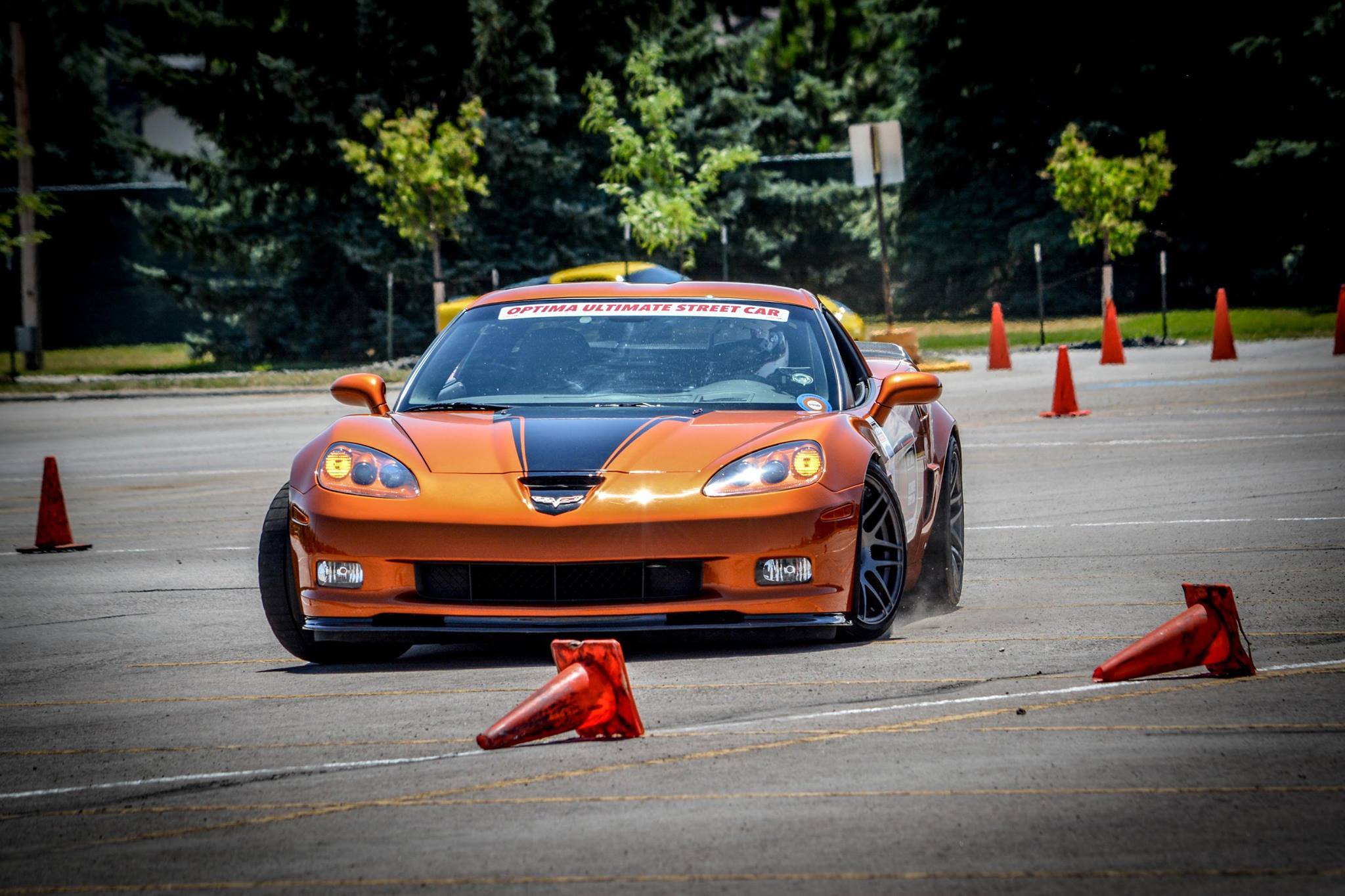 Michael Rovere showing how... - Spring Mountain Motorsports
