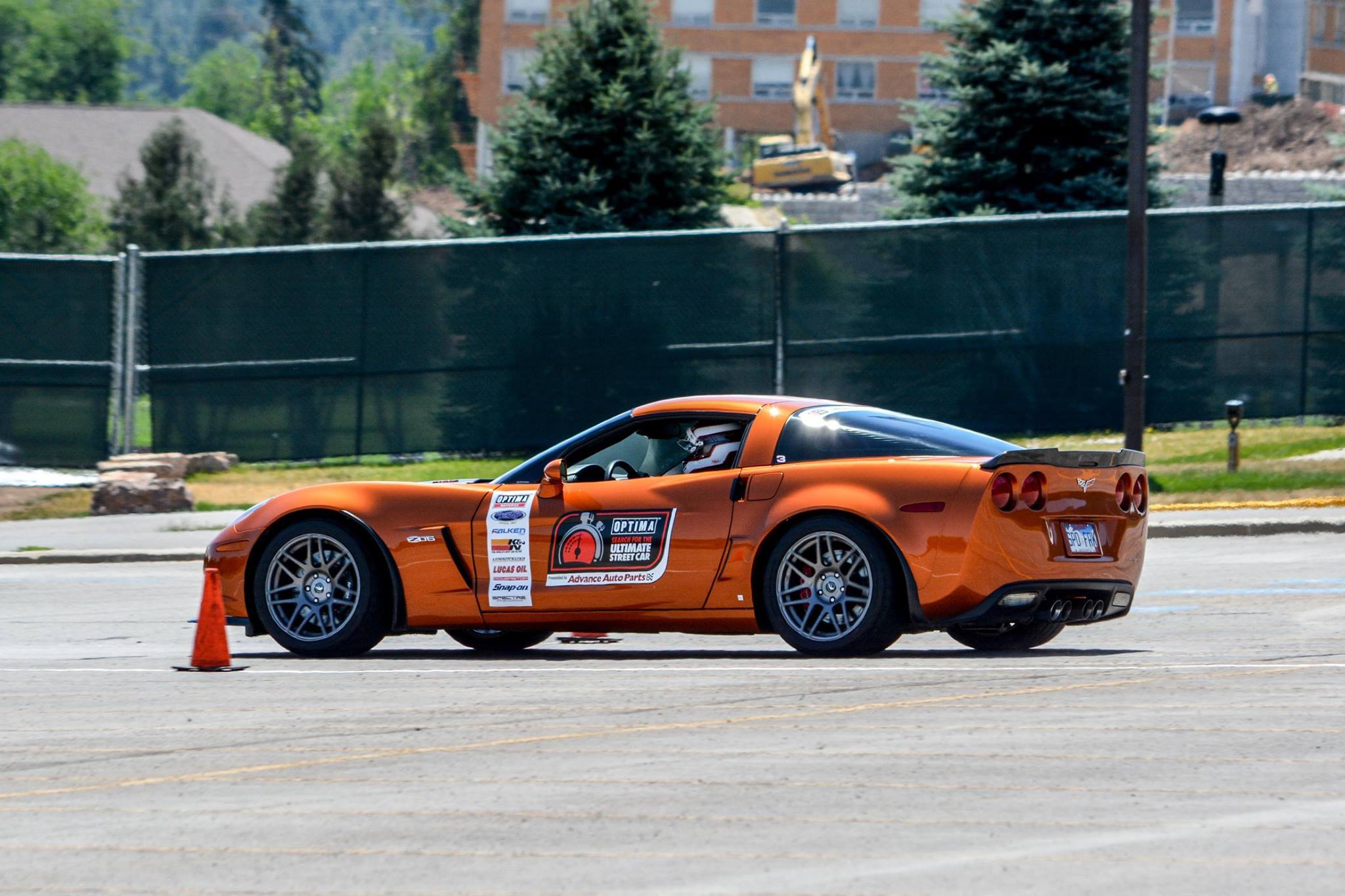 Michael Rovere showing how... - Spring Mountain Motorsports