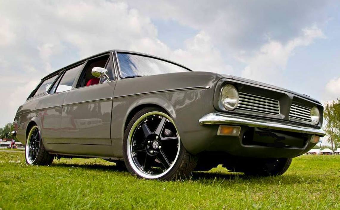 Modified 1973 Morris Mini Van with Hornet front end