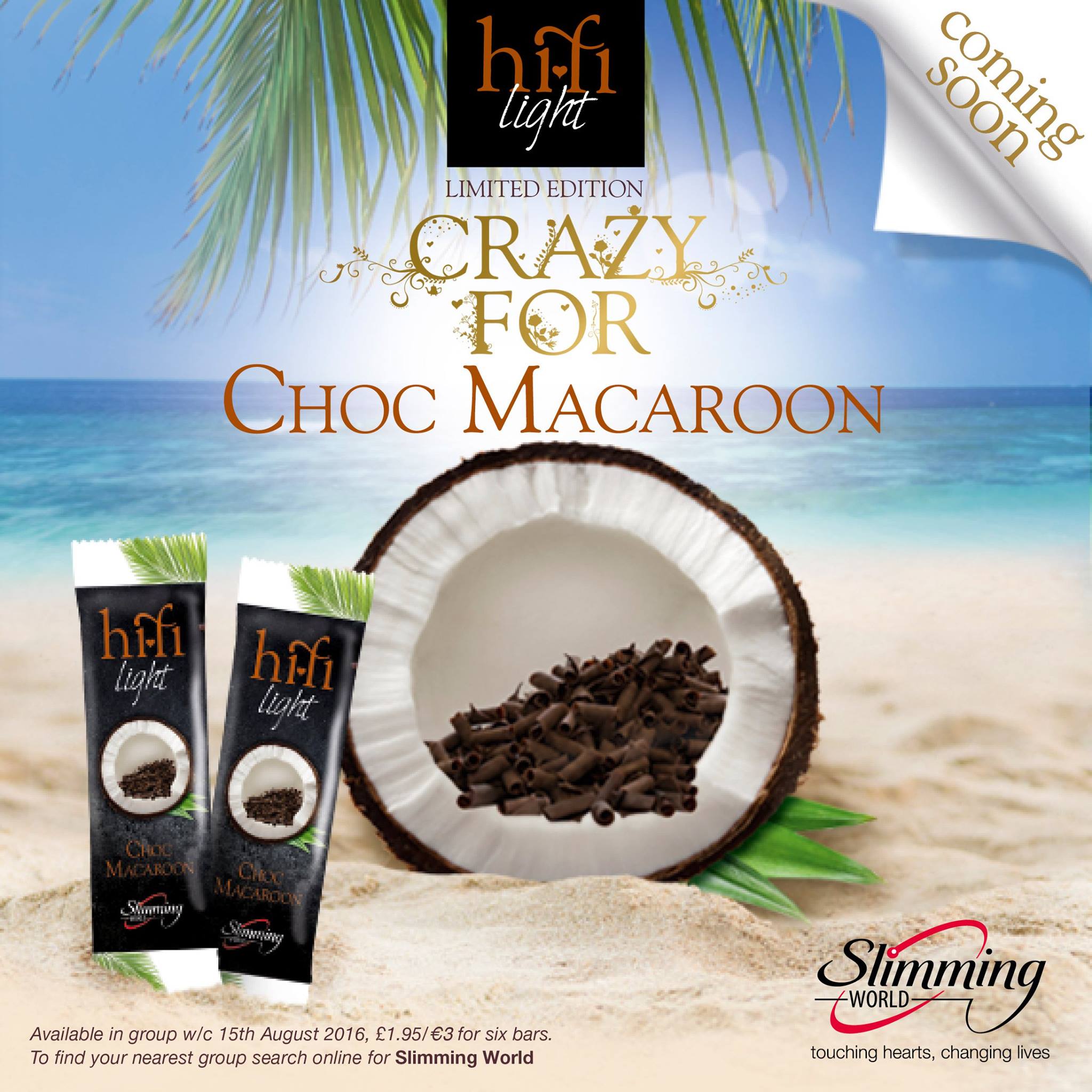 Slimming - Get ready to go coco-crazy for our new Choc Macaroon Hi