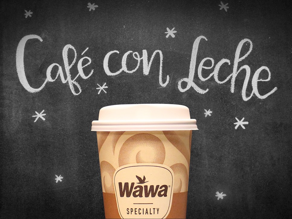 Wawa Made with rich espresso and sweetened milk, try a