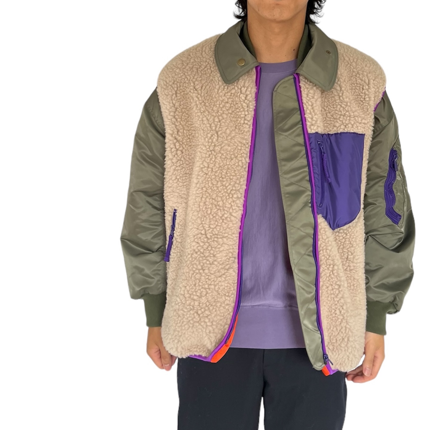 kolor BEACON 】 2024 Autumn & Winter こちらは、身幅が広めに取られ 