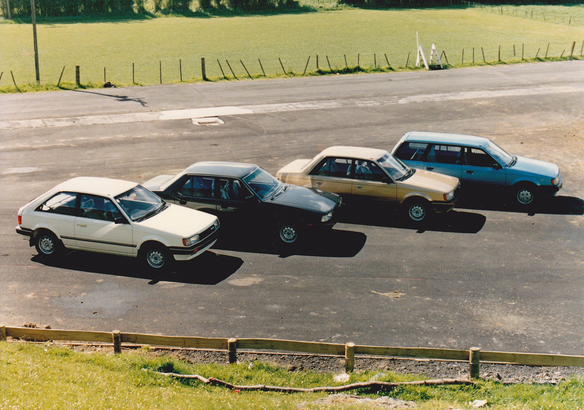 1979 Mazda 323 Estate (advert, New Zealand)