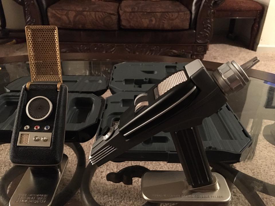 Star Trek TNG phaser universal remote working