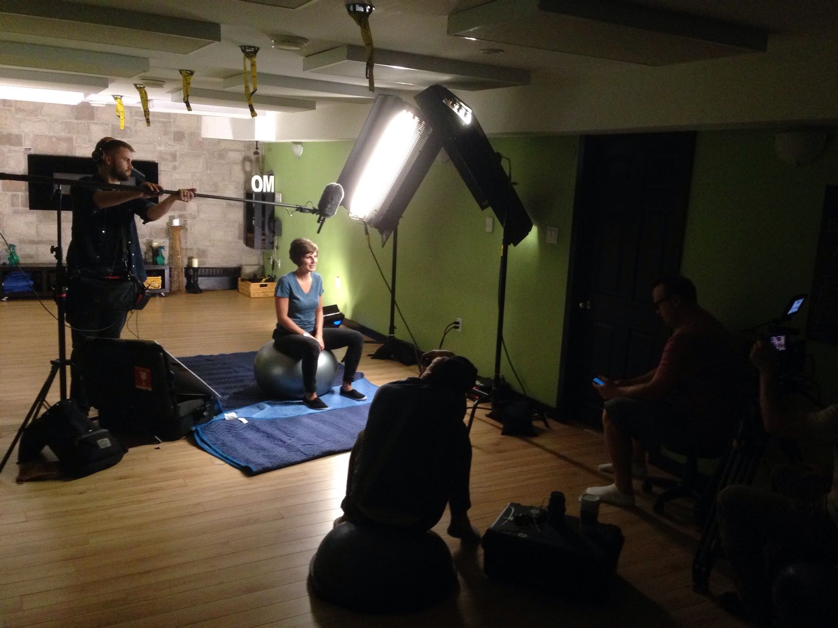 Redeemer - The Media That Matters team prepping alumna Dr. Irma ...