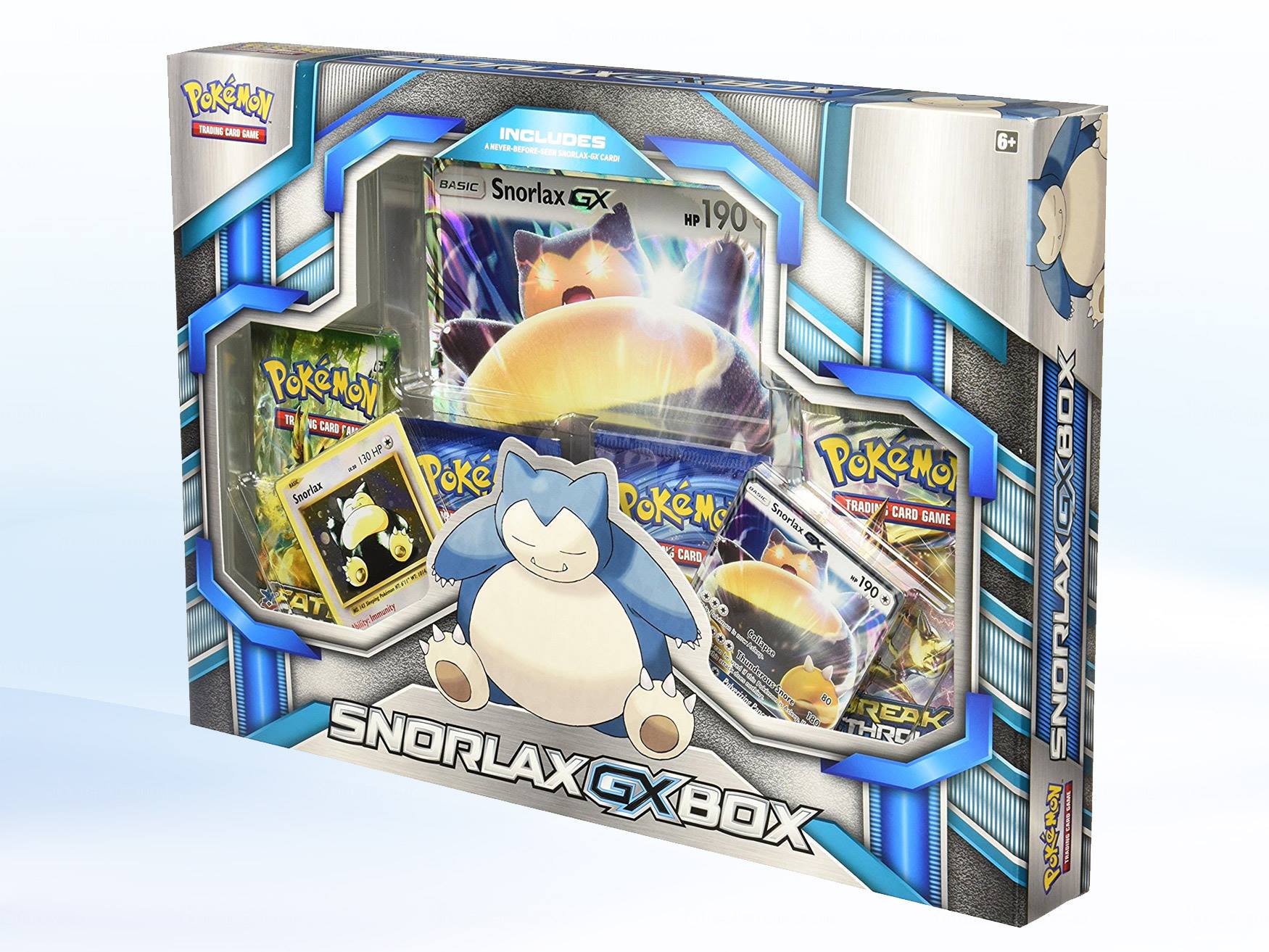 pokemon tcg snorlax gx box card game Pokmon & Lucario GX Box 2-Pack  Grail Collectibles AZ Ultra Rare Card Type Snorlax-GX Box - Pokemon Card