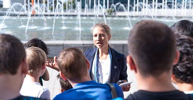 Want to be a UN tour guide?... - United Nations Vienna | Facebook
