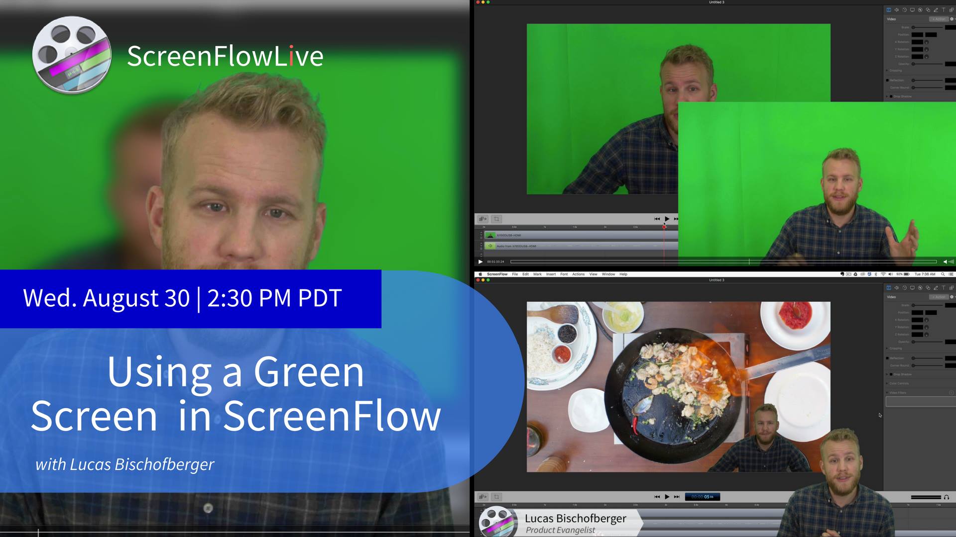 ScreenFlow - Take your videos to the next level with chroma key. Learn ...