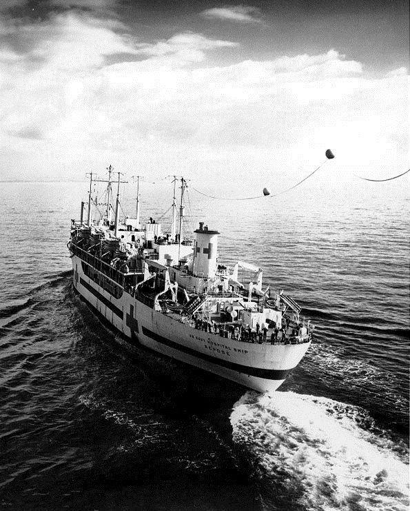 USS Repose hospital ship in Vietnam War