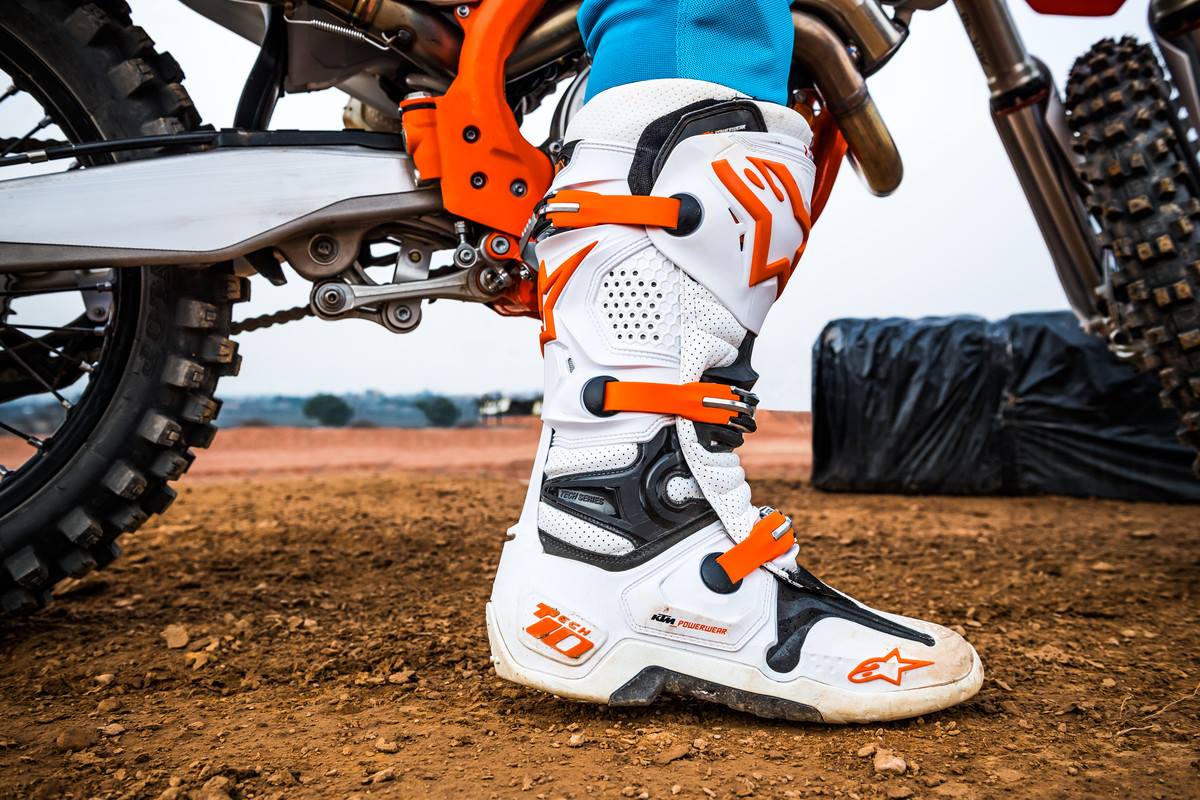 KTMPowerWear - The TECH 7 EXC BOOTS by Alpinestars are