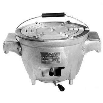 Joy charcoal stove purchase and transport to USA
