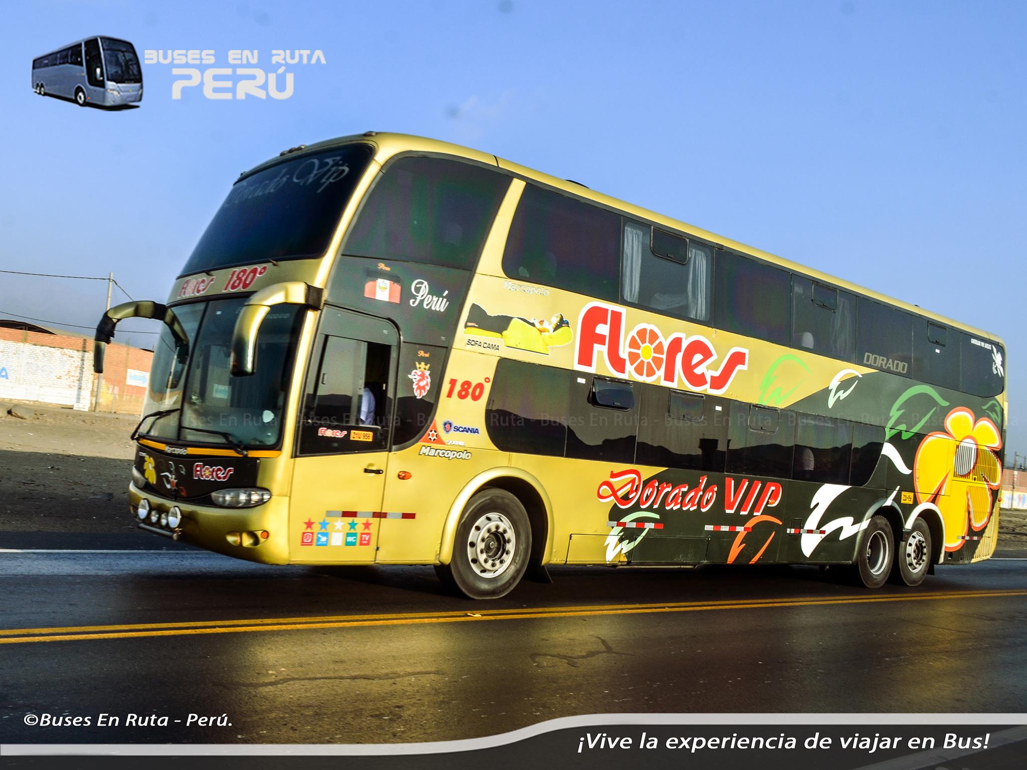 Buses En Ruta - Perú - Marcopolo Paradiso 1800 DD G6 Scania K380 ...