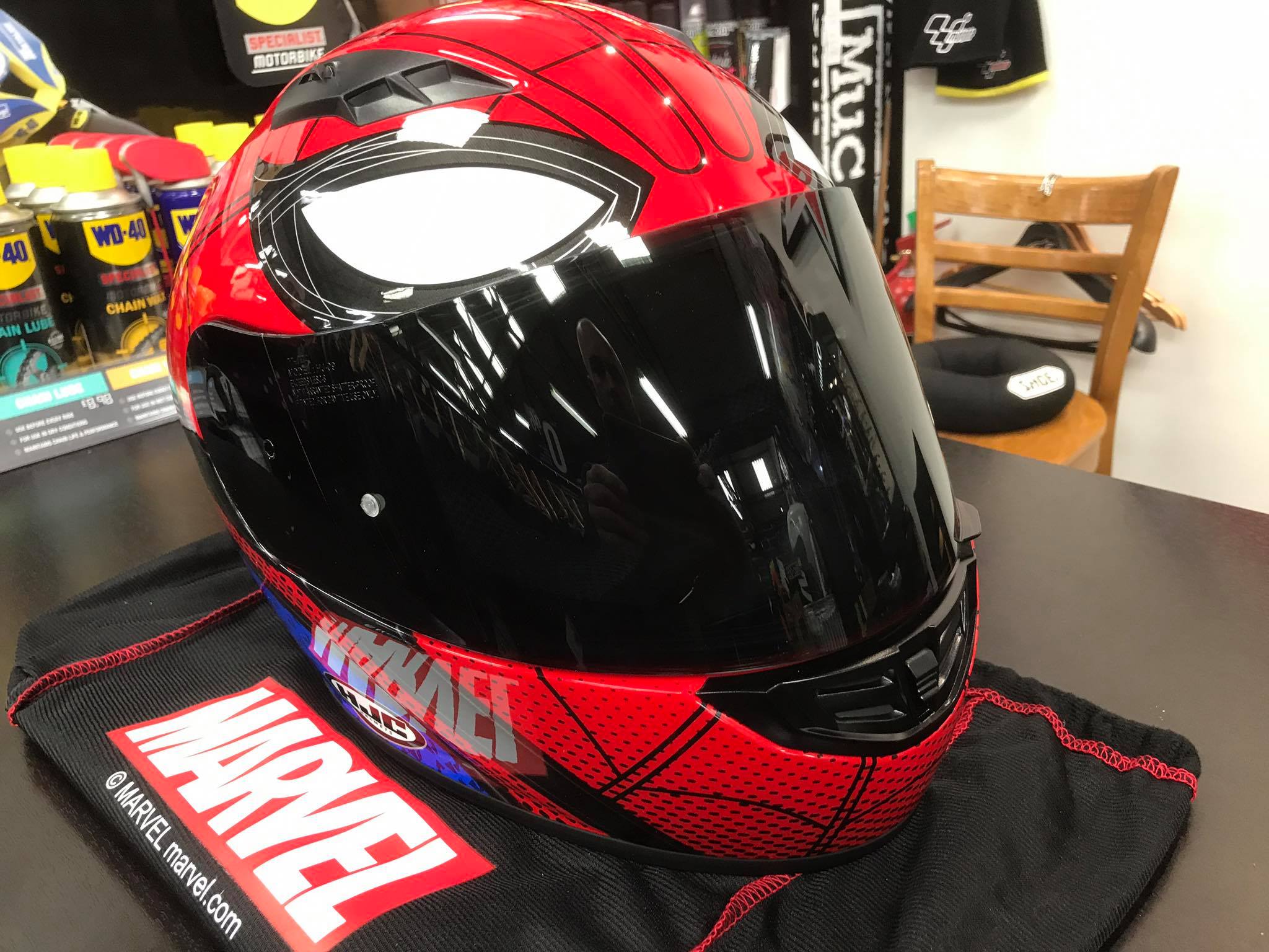 HJC CS-15 Spider-Man Homecoming helmet just arrived. £149.99 for