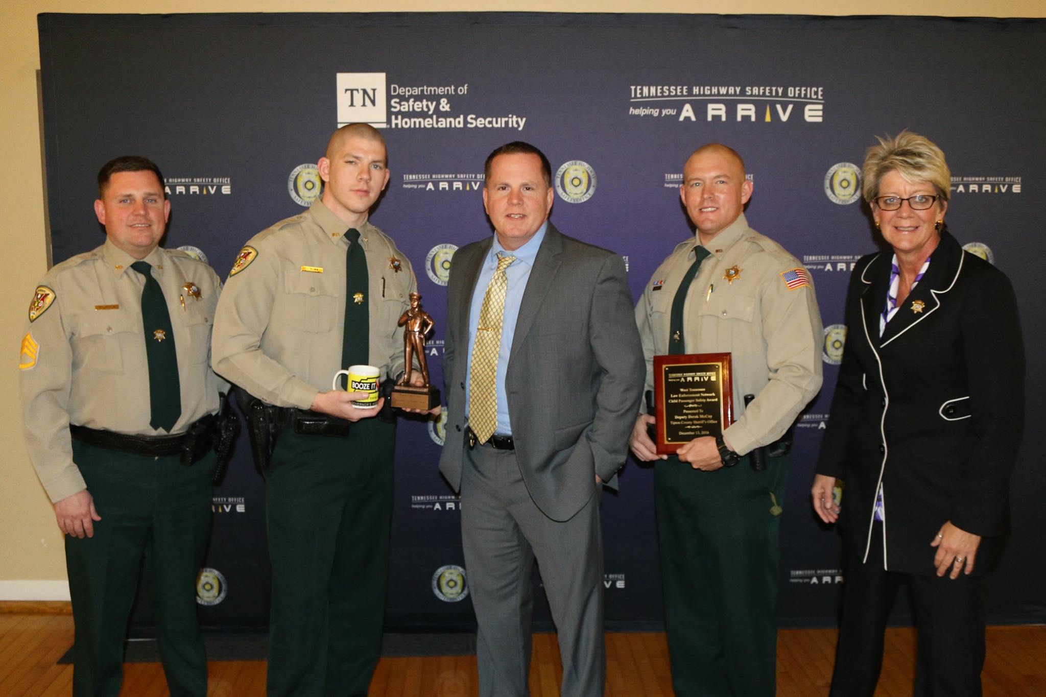 Congratulations to Sgt. Jeff Trentham and Officer Kel McCarter