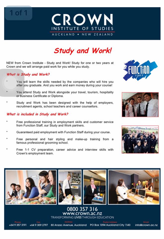 Crown Institute of Studies... - Crown Institute of Studies
