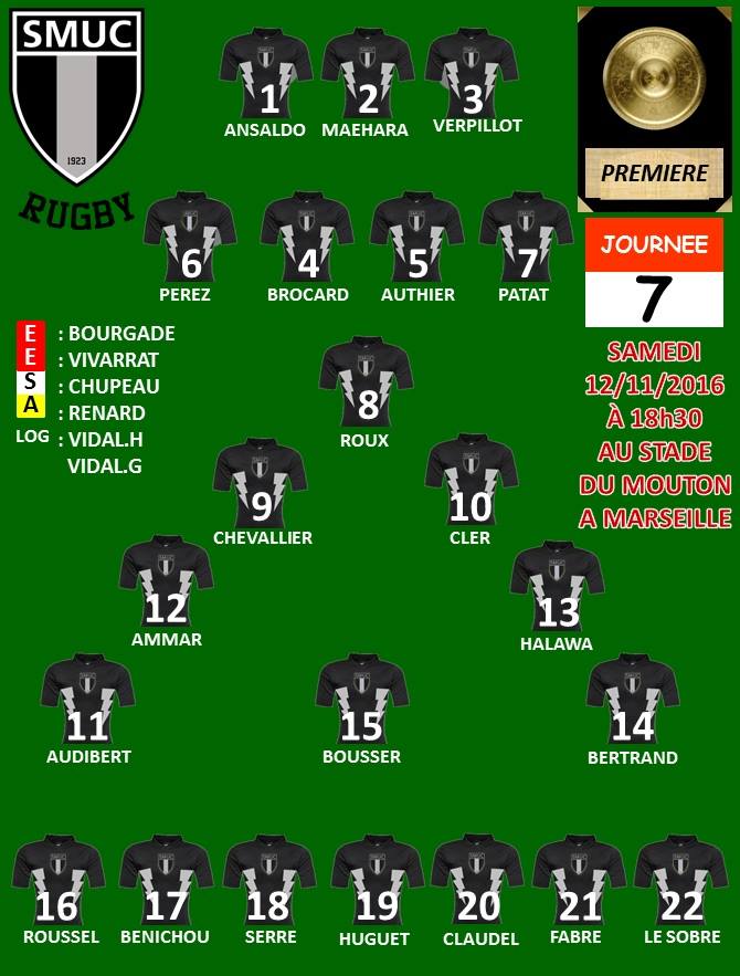 SMUC - Voici la composition de l'équipe première du SMUC qui se ...