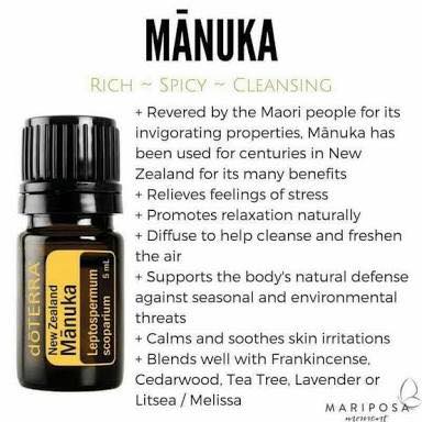 Here are some helpful details about Manuka Touch and Litsea