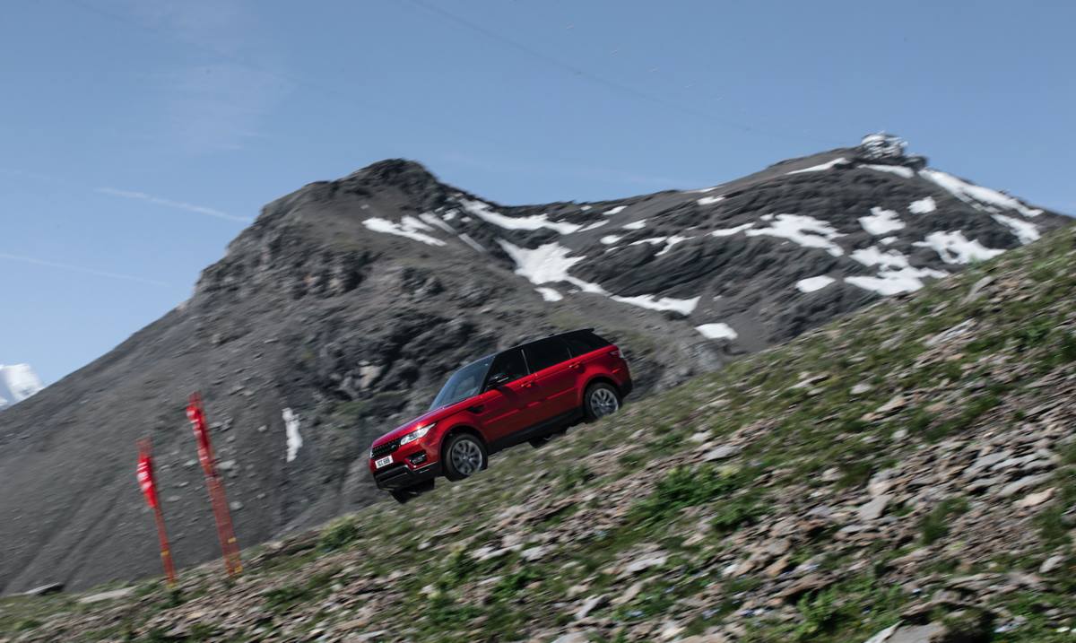Range Rover - Dynamic Stability Control helped Ben Collins stay in ...