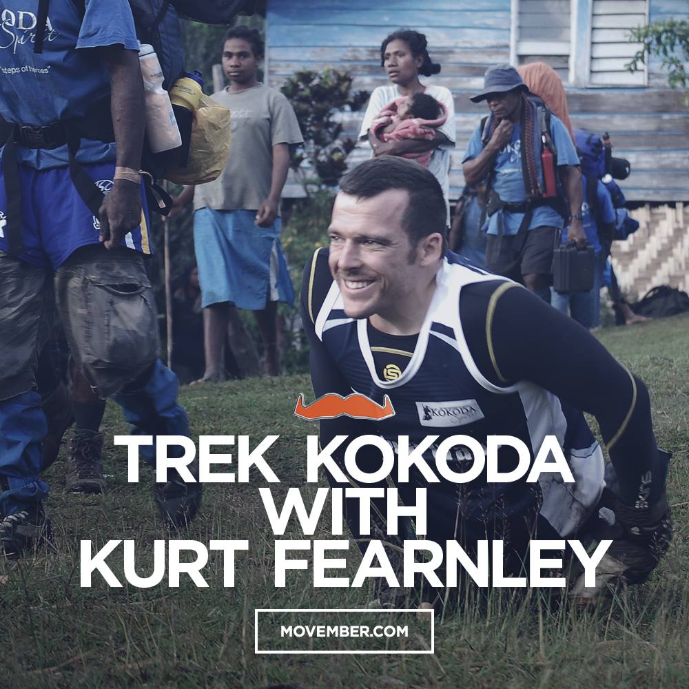 Movember - Mo Ambassador Kurt Fearnley is offering one Aussie Mo the ...