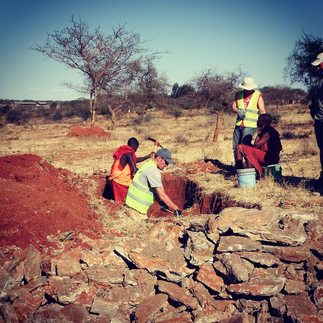 Building Bridges Worldwide - Digging holes everywhere, the start of a ...
