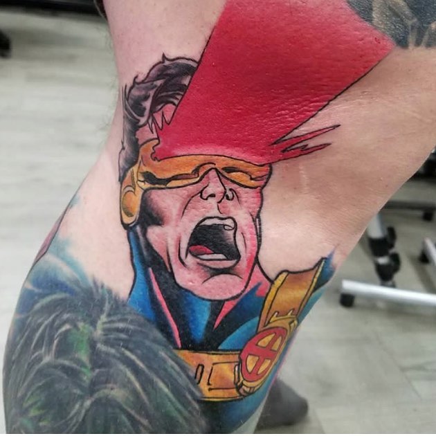 Addicted To Ink Tattoos - White Plains NY - Scott Summers/Cyclops done ...