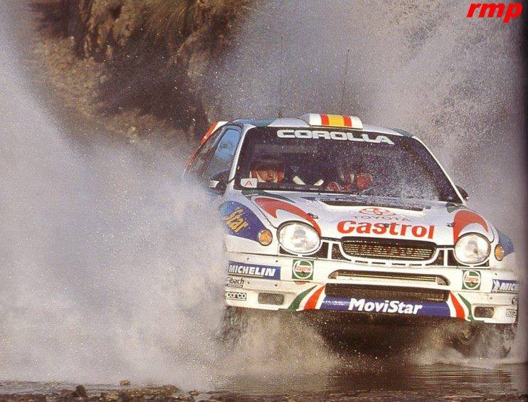 1/43 IXO MDC003 Toyota Corolla WRC Winners 1998 Monte Carlo #5 Sainz & Moyà