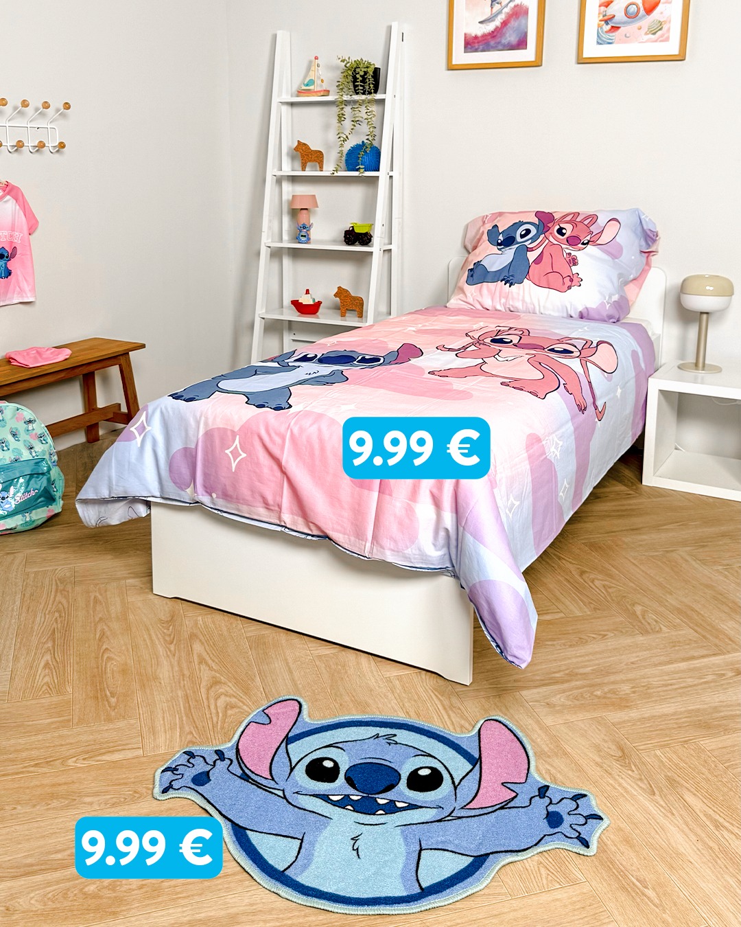 Lieblingshelden für's Kinderzimmer, den SchuLieblingshelden für's Kinderzimmer, den Schulweg und den Alltag... und das zum ALDI Preis! 🕷️💛 Ob Spider-Man oder Stitch: Bei uns finden kleine Fans ihre L
