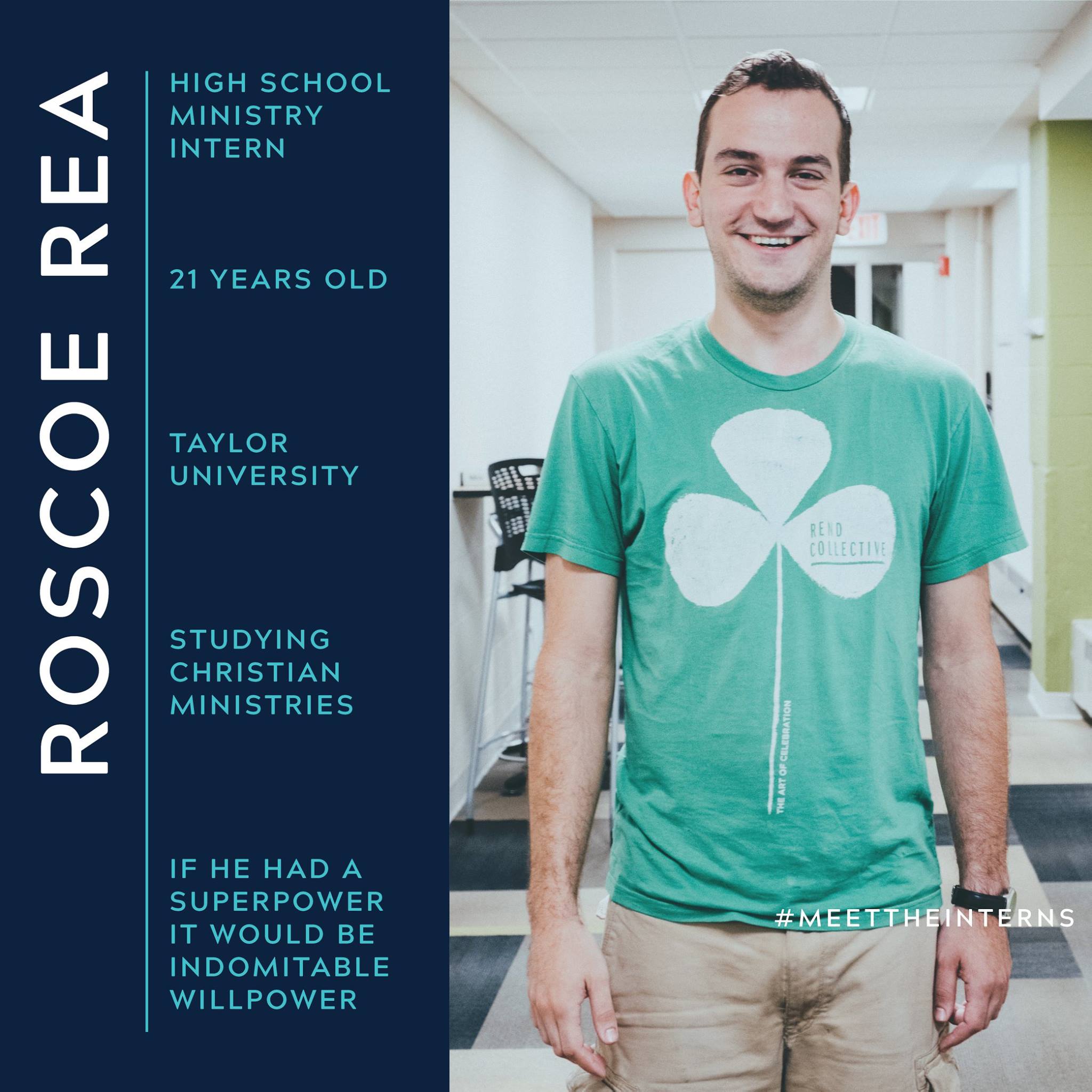 Chapelstreet Church - Meet Roscoe. ____________ Q: How did you hear ...