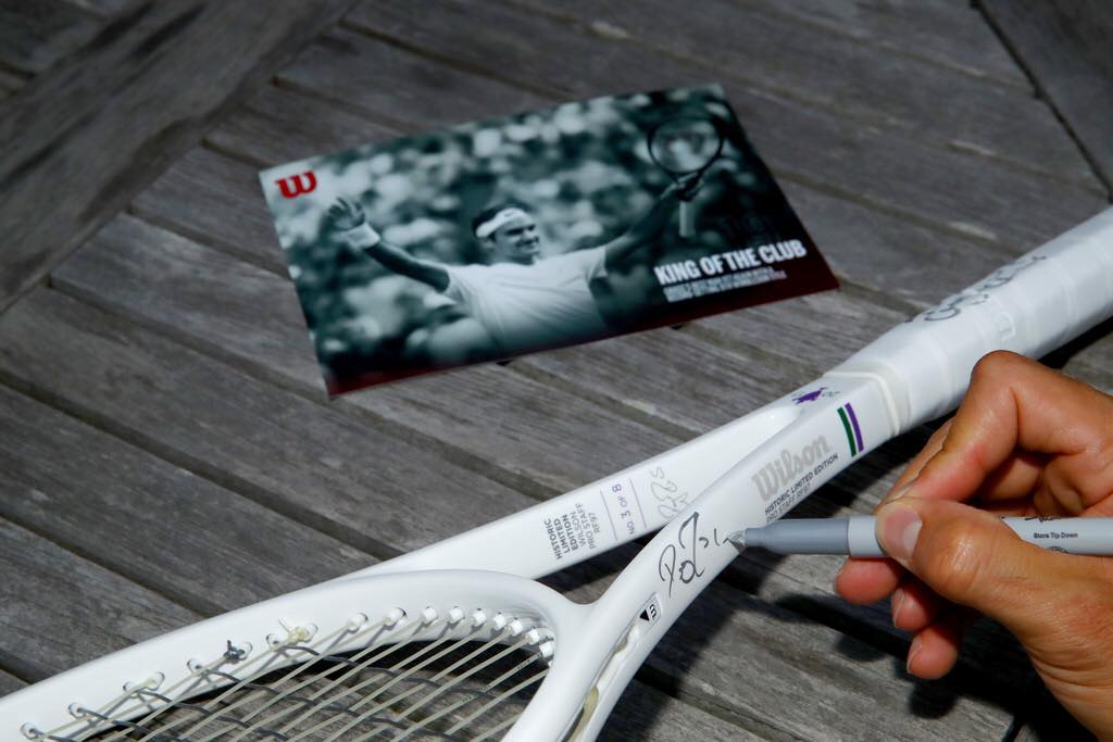 Introducing the 2018 Limited Edition Roger Federer Mini Racket